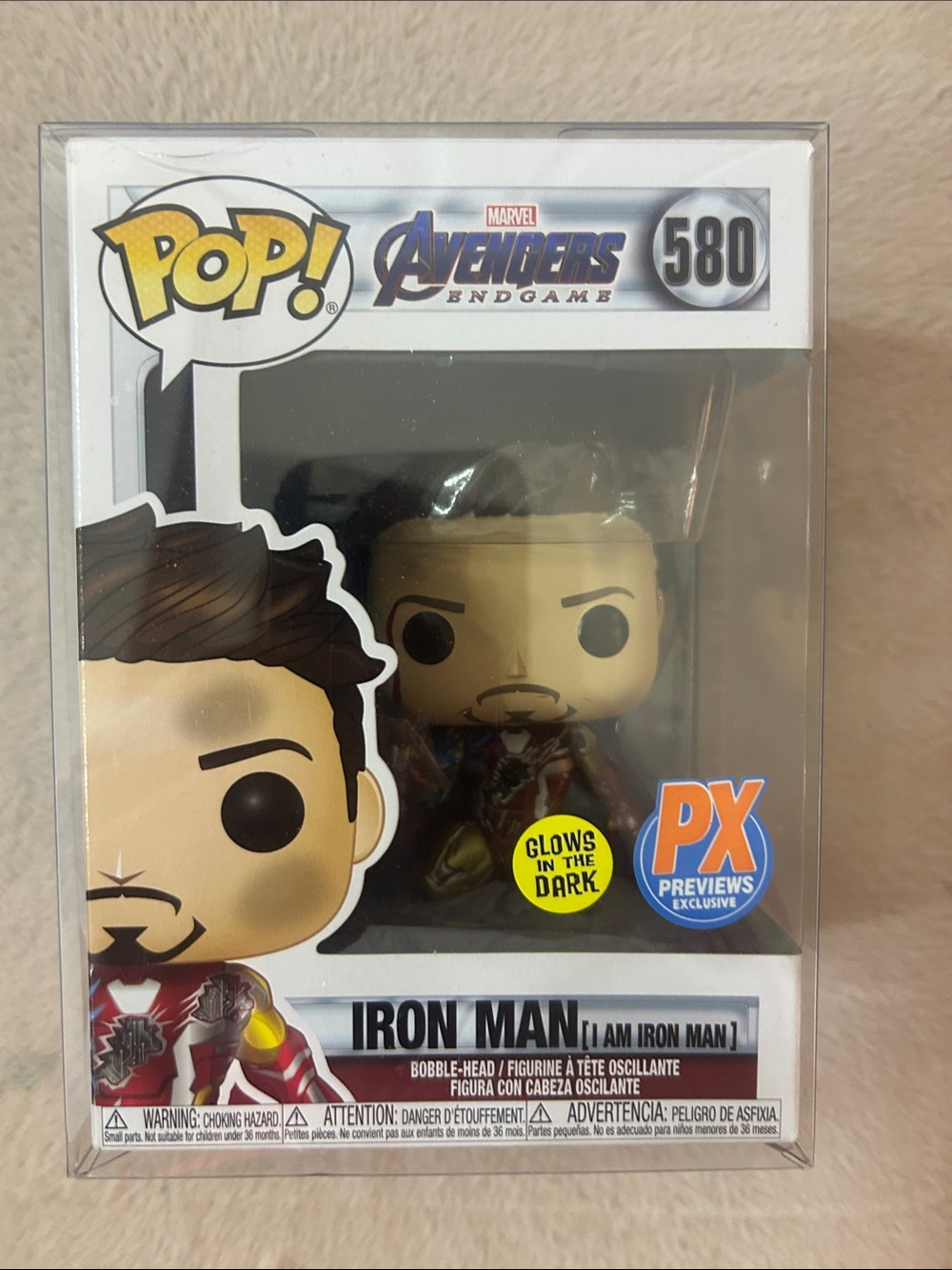 Marvel Iron Man Funko Pop! Vinyl Figure - Red, Gold, Black, White